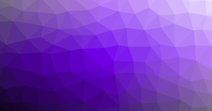 Low Polygonal Computation Art background illustration