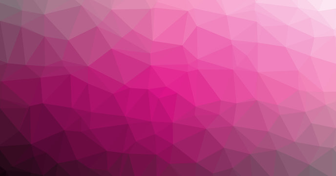 Low Polygonal Computation Art background illustration