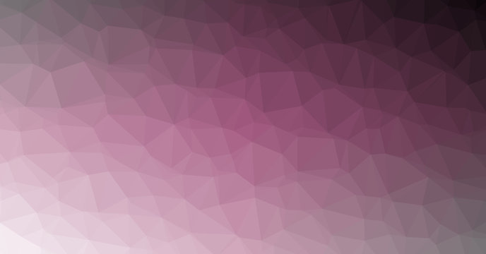 Low Polygonal Computation Art background illustration