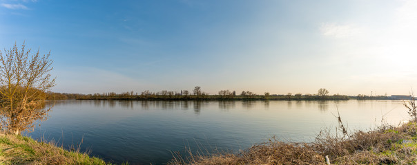 Donau Panorama | Straubing in Niederbayern | Fluß