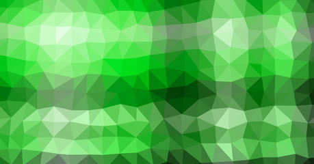 Fototapeta premium Low Polygonal Computation Art background illustration