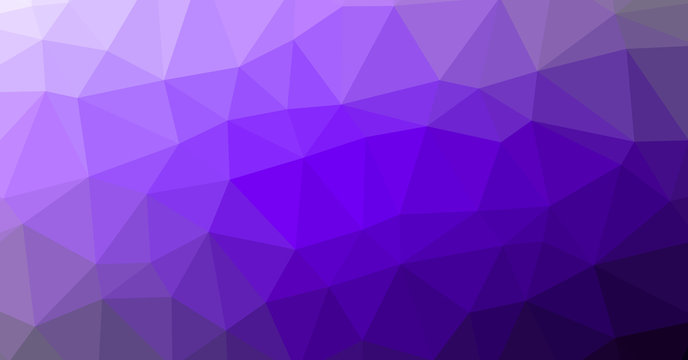 Low Polygonal Computation Art background illustration