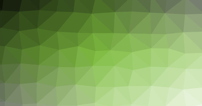 Low Polygonal Computation Art background illustration