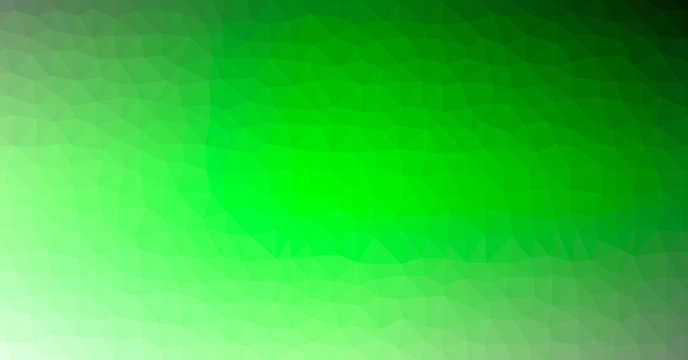 Low Polygonal Computation Art background illustration