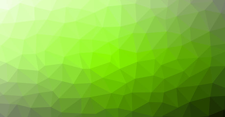 Fototapeta premium Low Polygonal Computation Art background illustration