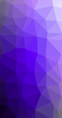 Fototapeta premium Low Polygonal Computation Art background illustration