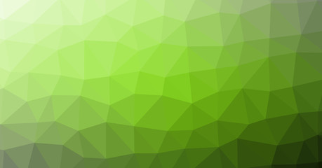 Fototapeta premium Low Polygonal Computation Art background illustration
