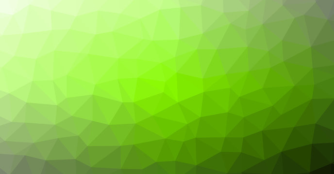 Low Polygonal Computation Art background illustration