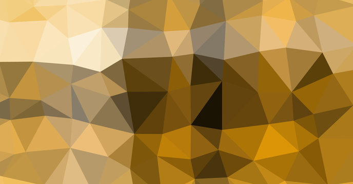 Low Polygonal Computation Art background illustration