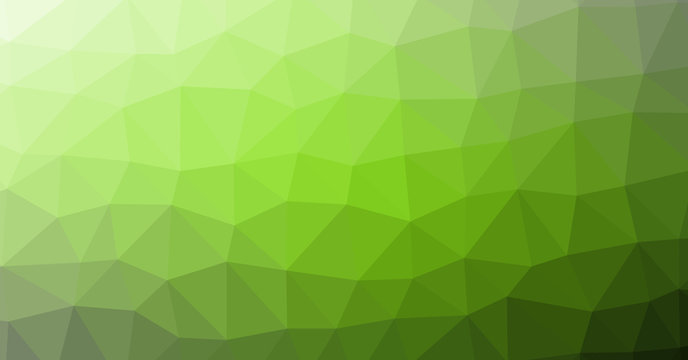 Low Polygonal Computation Art background illustration