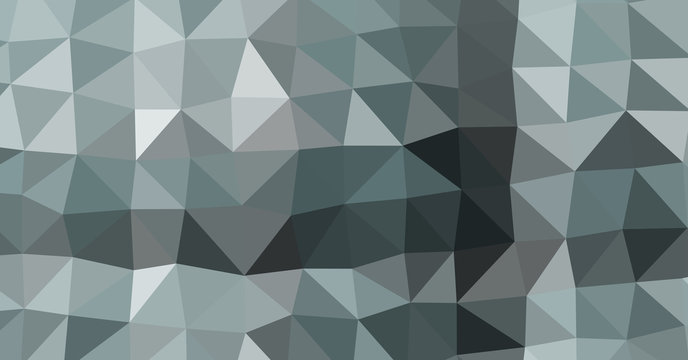 Low Polygonal Computation Art background illustration