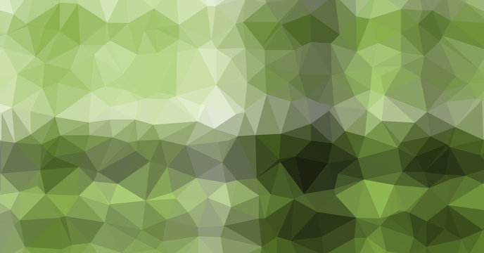 Low Polygonal Computation Art background illustration
