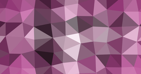 Fototapeta premium Low Polygonal Computation Art background illustration