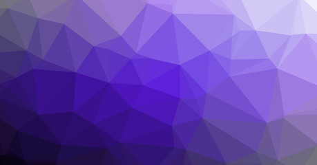 Fototapeta premium Low Polygonal Computation Art background illustration