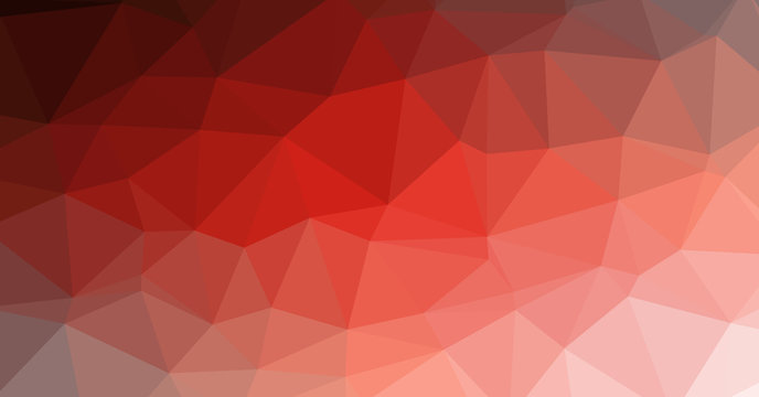 Low Polygonal Computation Art background illustration