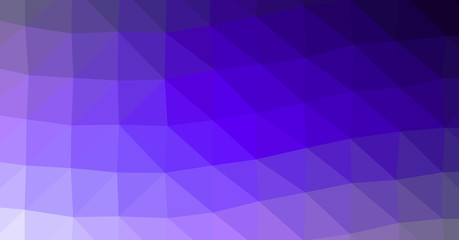 Fototapeta premium Low Polygonal Computation Art background illustration