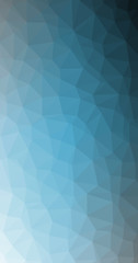 Obraz premium Low Polygonal Computation Art background illustration
