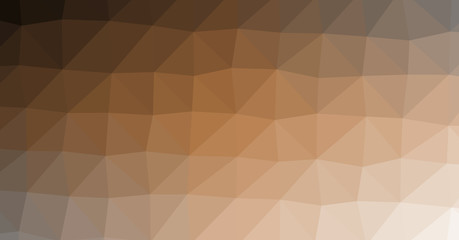 Low Polygonal Computation Art background illustration