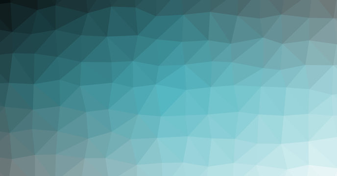 Low Polygonal Computation Art background illustration