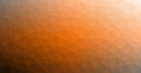 Fototapeta premium Low Polygonal Computation Art background illustration