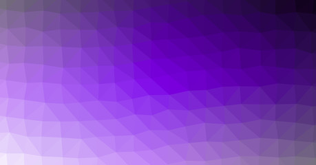 Fototapeta premium Low Polygonal Computation Art background illustration