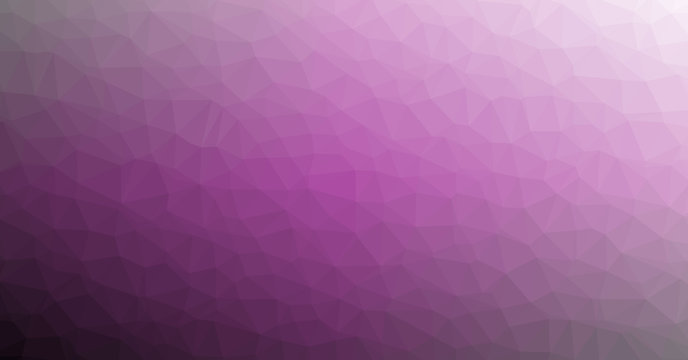 Low Polygonal Computation Art background illustration