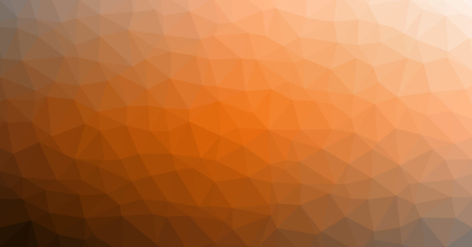 Low Polygonal Computation Art background illustration