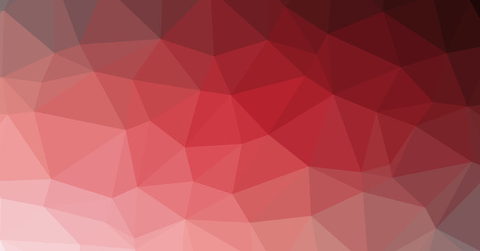 Low Polygonal Computation Art background illustration