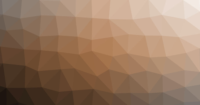 Low Polygonal Computation Art background illustration