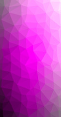 Obraz premium Low Polygonal Computation Art background illustration