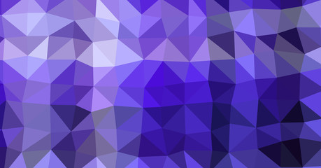 Fototapeta premium Low Polygonal Computation Art background illustration