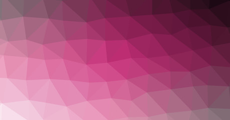 Low Polygonal Computation Art background illustration