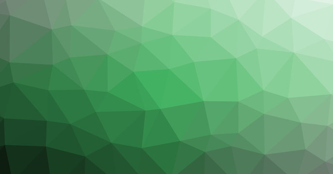 Low Polygonal Computation Art background illustration