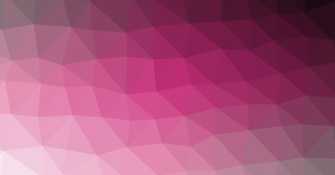 Low Polygonal Computation Art background illustration