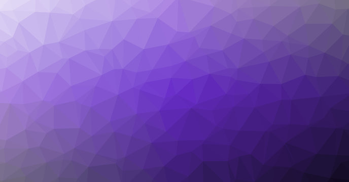 Low Polygonal Computation Art background illustration