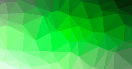 Obraz premium Low Polygonal Computation Art background illustration