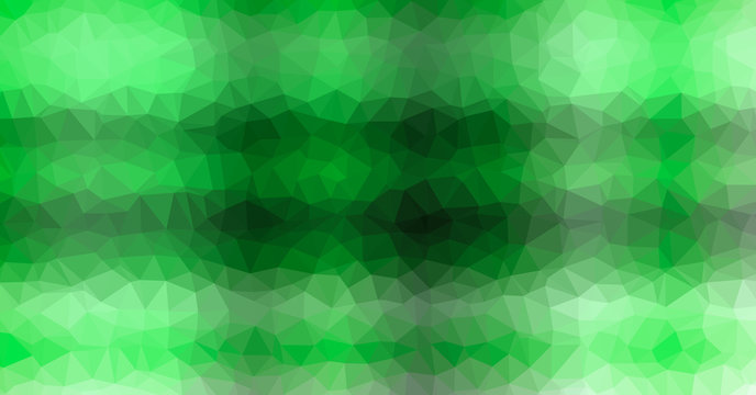Low Polygonal Computation Art background illustration