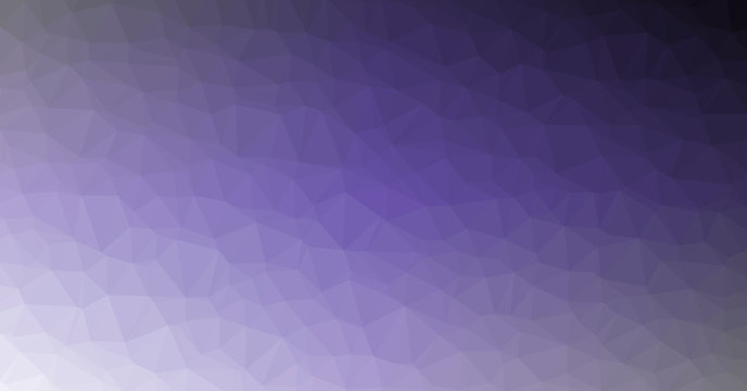 Low Polygonal Computation Art background illustration