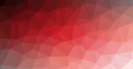 Fototapeta premium Low Polygonal Computation Art background illustration