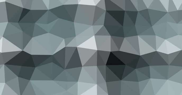Low Polygonal Computation Art background illustration
