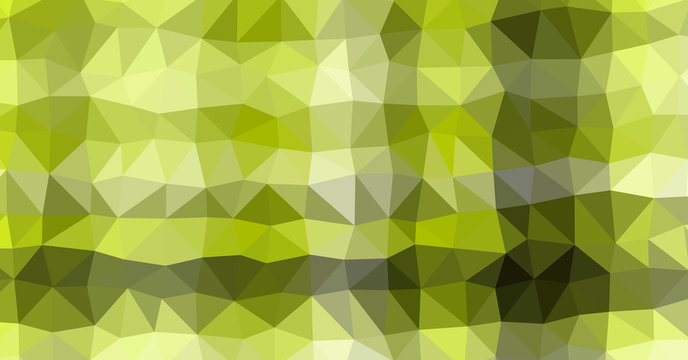 Low Polygonal Computation Art background illustration