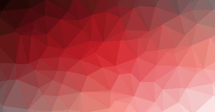 Low Polygonal Computation Art background illustration