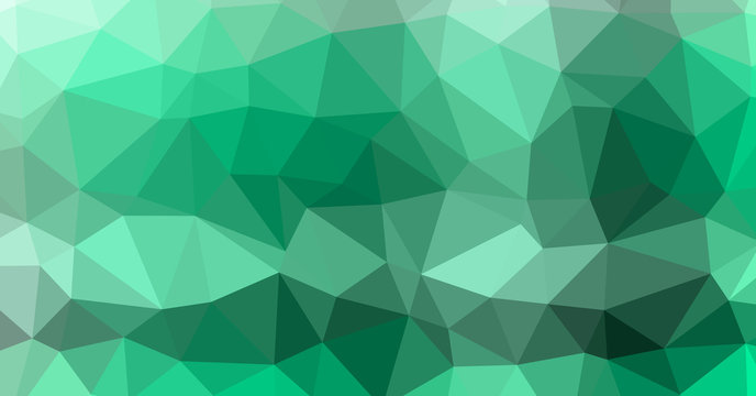 Low Polygonal Computation Art background illustration
