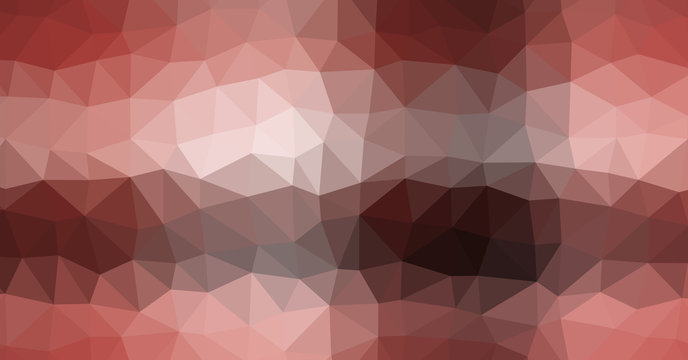 Low Polygonal Computation Art background illustration