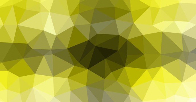 Low Polygonal Computation Art background illustration