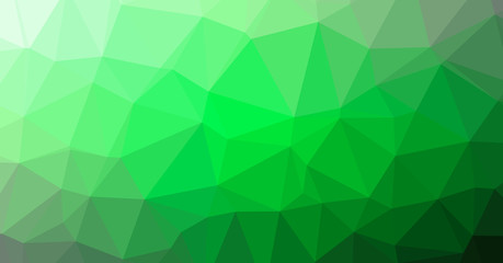 Fototapeta premium Low Polygonal Computation Art background illustration