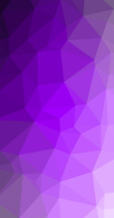 Fototapeta premium Low Polygonal Computation Art background illustration