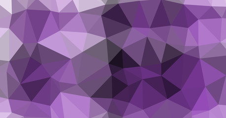 Low Polygonal Computation Art background illustration