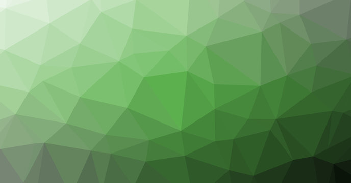 Low Polygonal Computation Art background illustration