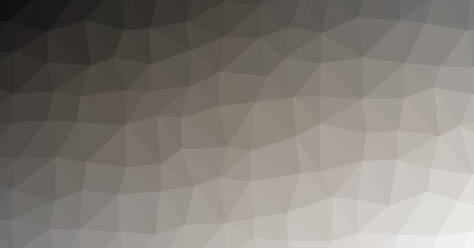 Low Polygonal Computation Art background illustration